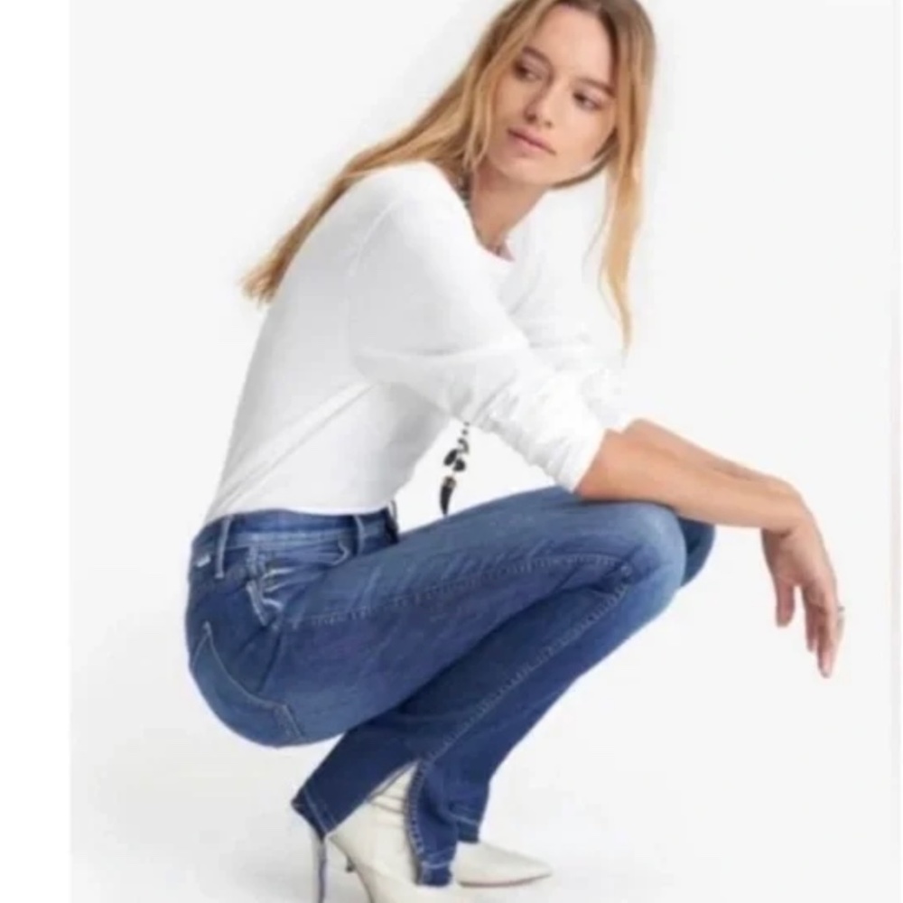 MOTHER- The Rascal Slit Undone Hem (Size 27)